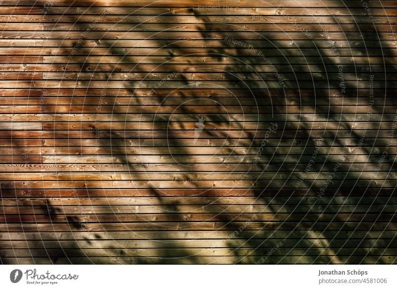 brown wood texture of wooden house wall even with shadow play Deserted Abrasion Exterior shot Wall (building) Background picture Surface structure Flat Pattern