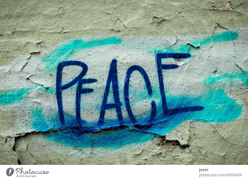 peace Peace Characters Wall (barrier) Graffiti Wall (building) Word Language communication Compromise Communication Hope War Tolerant Reconciliation Ukraine