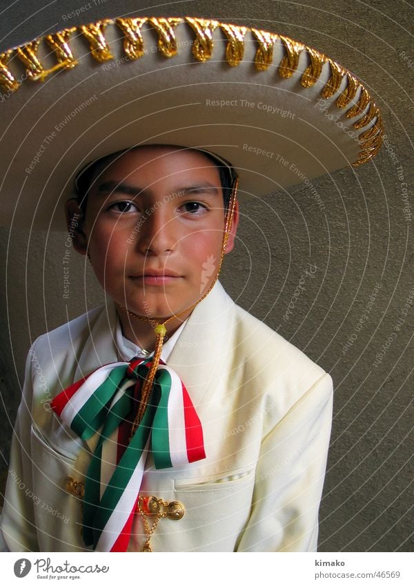 Viva! Mexican cowboy Child Mexico folk has kimako Feasts & Celebrations