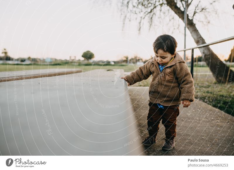 Cute Boy portrait Boy (child) Child 1 - 3 years Caucasian Hooded (clothing) Exterior shot Infancy Colour photo Day Lifestyle Leisure and hobbies Authentic Joy