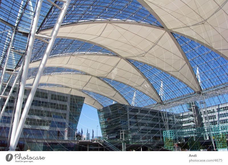 sun deck Roof Summer Munich Architecture Sun Airport