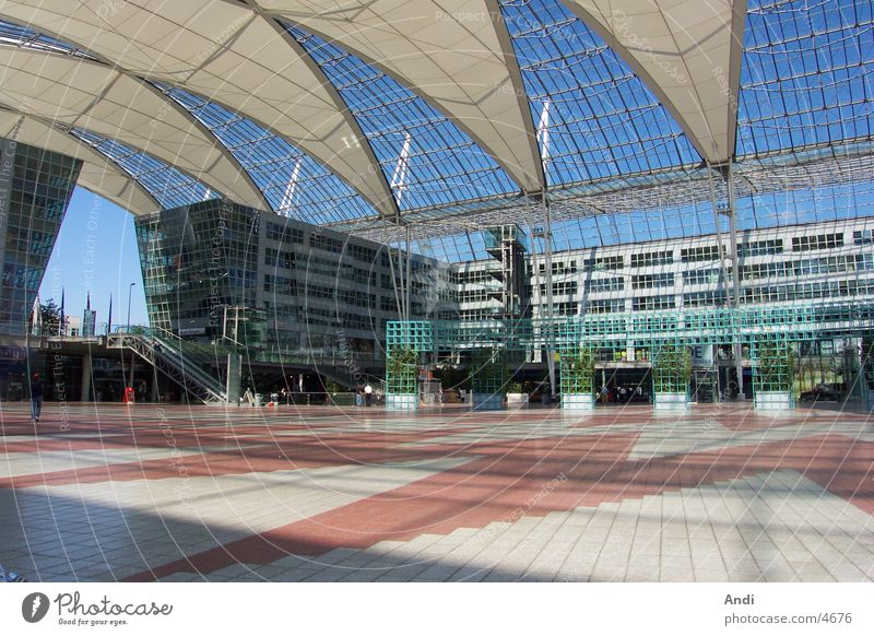 Sun Deck Total Munich Architecture Sky Airport