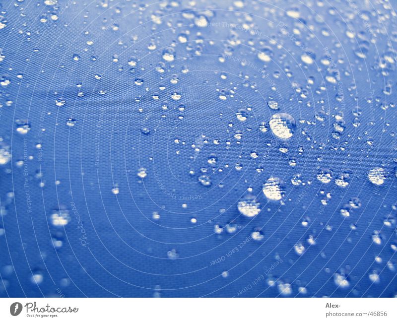 water drops Tent Cloth Wet Rain Umbrella Drops of water structure Macro (Extreme close-up)