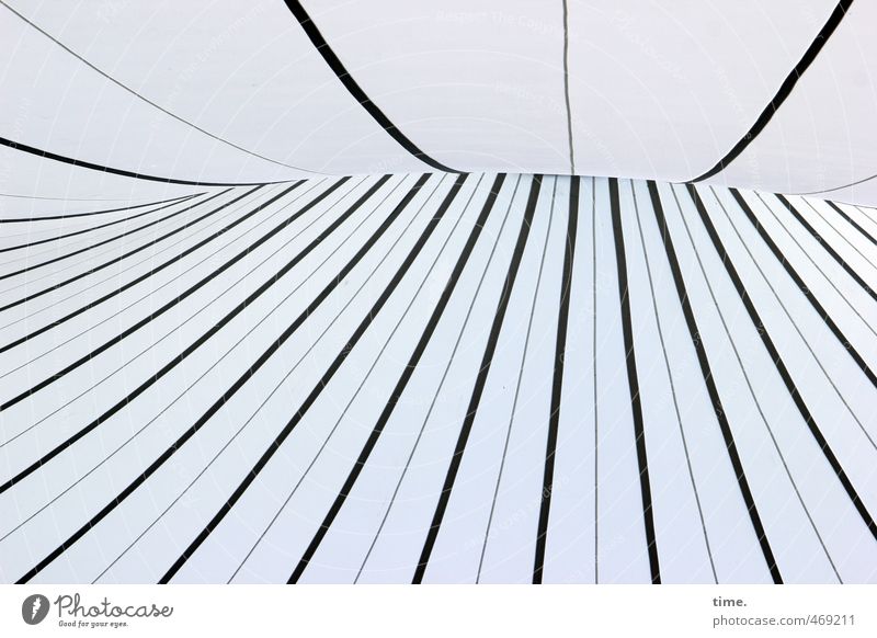 air number Technology High-tech Tent Tarpaulin Tent ceiling Roof Stitching Plastic Line Stripe Network Athletic Gigantic Tall Modern Stress Bizarre Uniqueness
