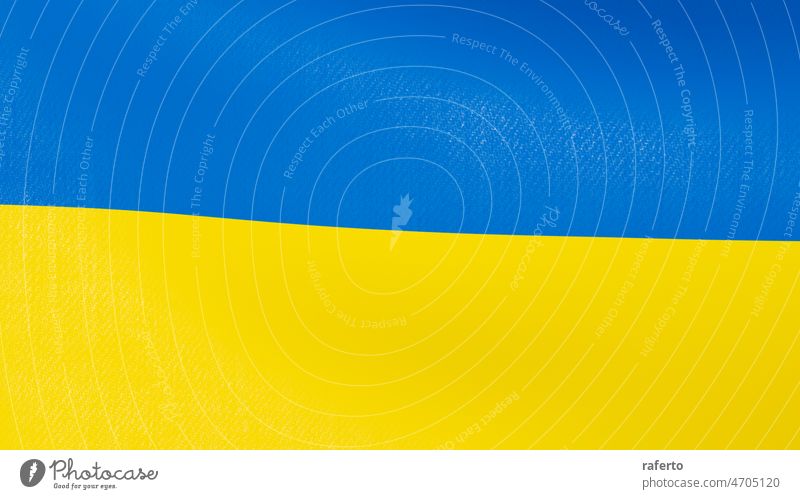 Close up of ukranian flag. 3d illustration ukraine horizontal patriotism photography yellow no people close-up blue ukrainian national flag insignia color image