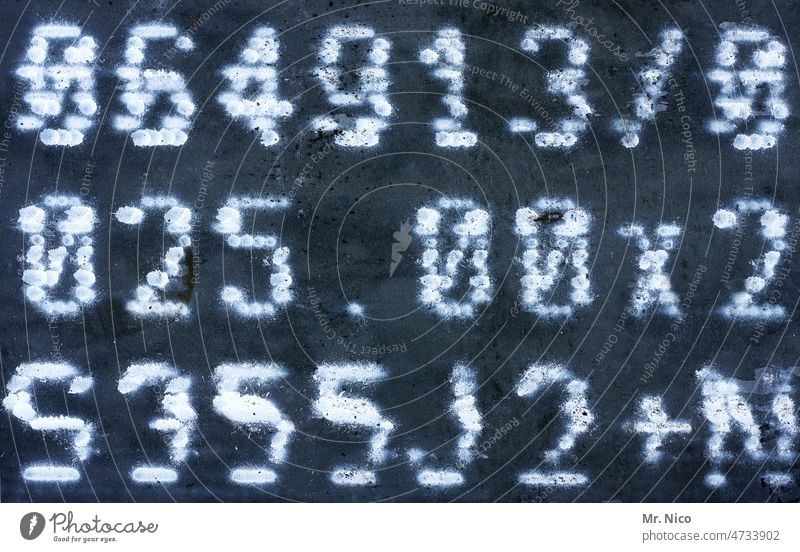 Numeric code Digits and numbers Black White Display Technology Computer Screen Typography Number series system errors Digital Technology payment code