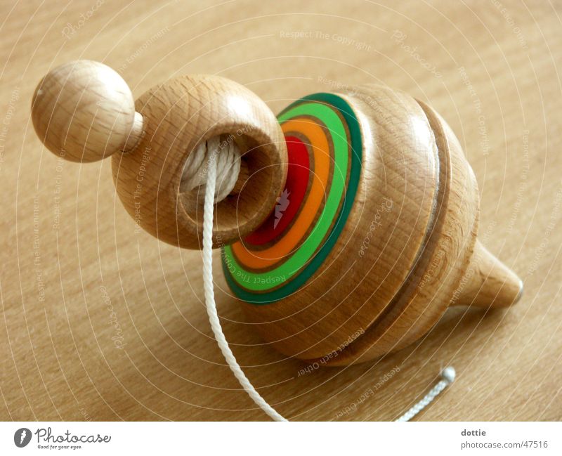 spinning top Gyroscope Toys String Rotate Wood