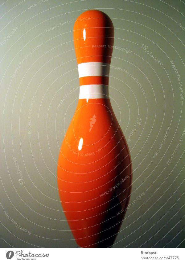 cones Bowling Stripe Conical Orange