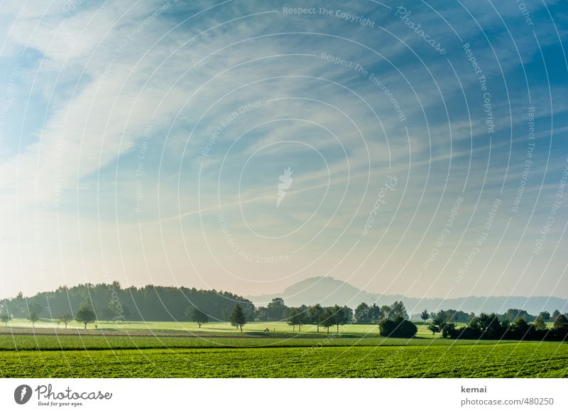 Love your homeland // The Hohenstaufens Far-off places Mountain Hiking Stauferland Environment Nature Landscape Plant Air Sky Clouds Sunlight Autumn