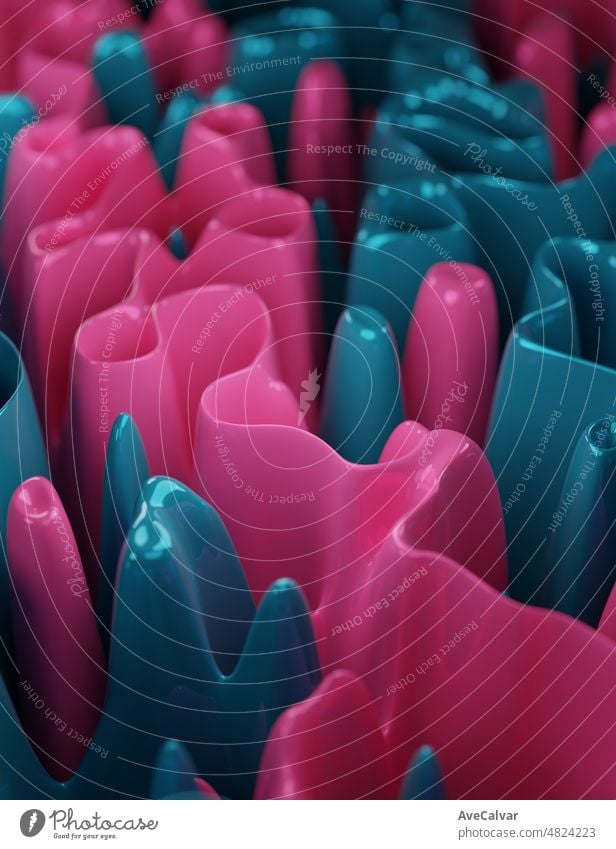 Bề mặt sóng cong màu hồng và xanh dương trừu tượng hiện đại 3D sẽ mang lại cho bạn một trải nghiệm trực quan khác biệt. Với sự kết hợp của các sắc màu độc đáo và hình ảnh sóng bắt mắt, hình nền này chắc chắn sẽ mang đến cho bạn sự mới mẻ và đầy sức hút trong không gian làm việc của mình.