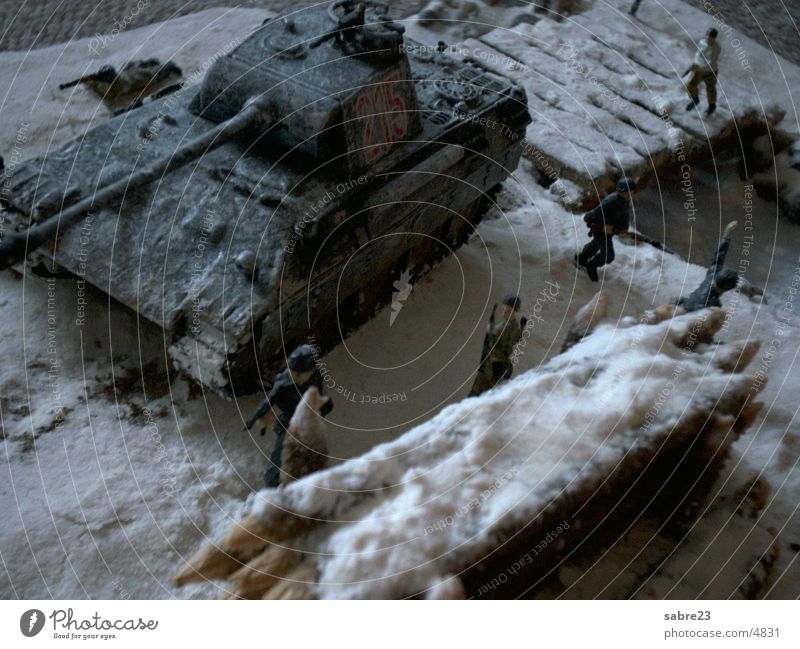 winter service World War Winter Soldier Historic Snow Landscape Armor-plated