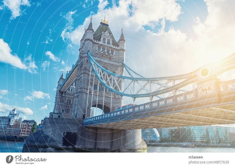 Famous Tower Bridge in the evening, London, England Tower Bridge, London, UK tower bridge great Britain thames building city drawbridge capital uk