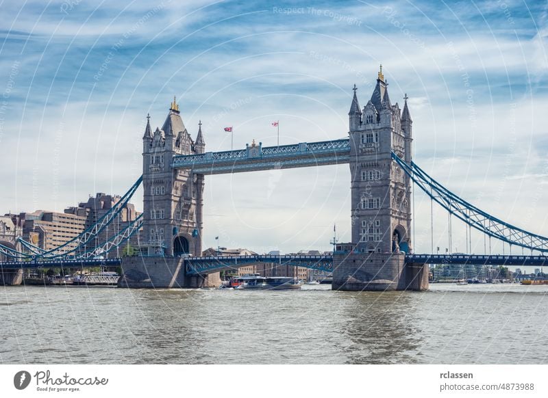 Tower Bridge in London, UK tower bridge England great Britain thames building city drawbridge capital uk United Kingdom sightseeing tourism symbol monuments