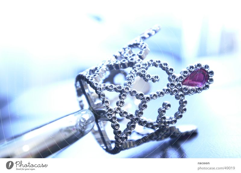 Royal Precious stone Jewellery Kitsch Hair circlet Things Dress up Headdress Treetop Silver Carnival princess