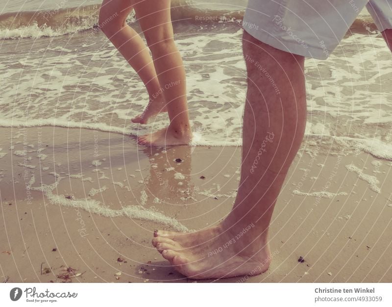Wanderlust | barefoot at the North Sea Beach Ocean Vacation & Travel Relaxation holidays vacation Sand Summer vacation Walk on the beach ebb and flow
