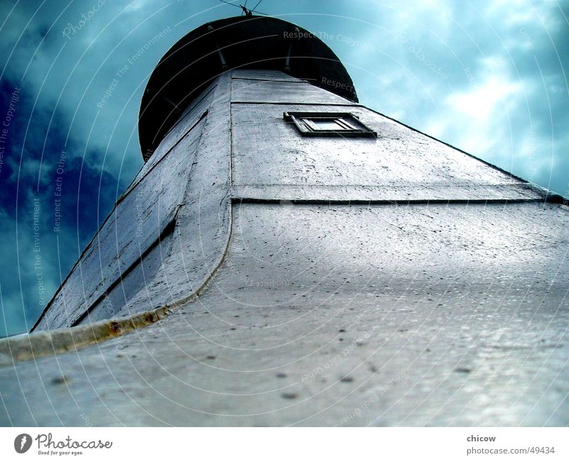 Lighthouse of Santa Luzia Sky lighthouse blue santa suzia Angle perspective