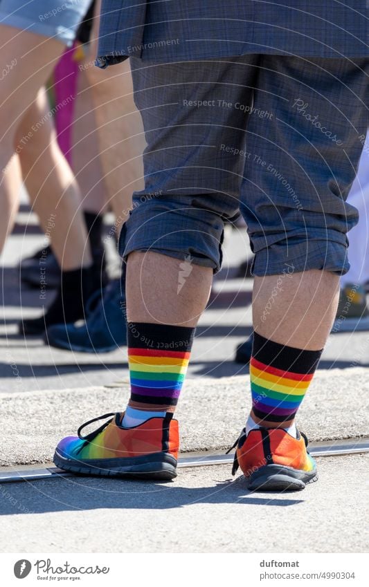 Pride Rainbow LGBTQ Flag Tights