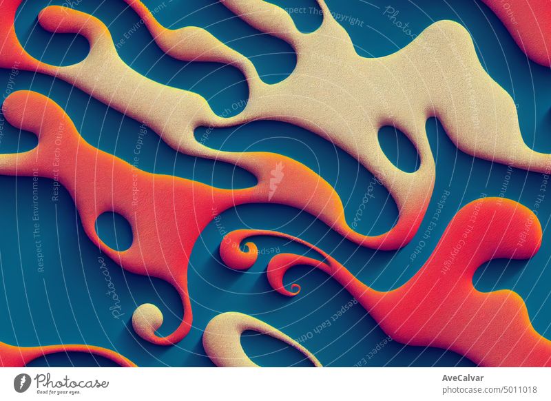 Background abstract of displacement height map,colorful backdrops with biomechanic style, technology noise surface wallpaper artistic form futuristic geometry