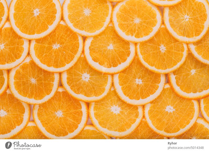 Orange Fruit Background. Summer Oranges. Healthy Food isolate cut background vegetarian frame part eating yellow detailed macro up abstract design dessert