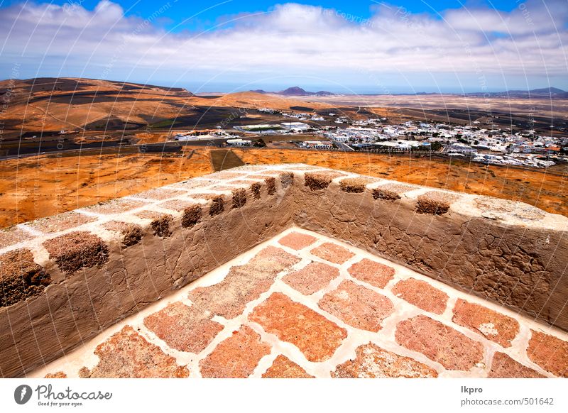 wall Vacation & Travel Trip House (Residential Structure) Sky Rock Village Town Castle Architecture Terrace Door Monument Stone Concrete Rust Old Dirty Historic