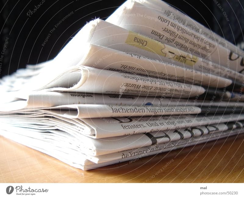 newspaper Newspaper Paper - a Royalty Free Stock Photo from Photocase