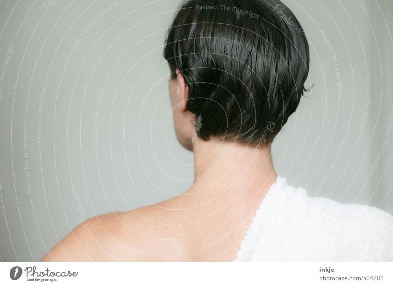 Women S Back Of The Head With Chignon A Royalty Free Stock Photo From Photocase