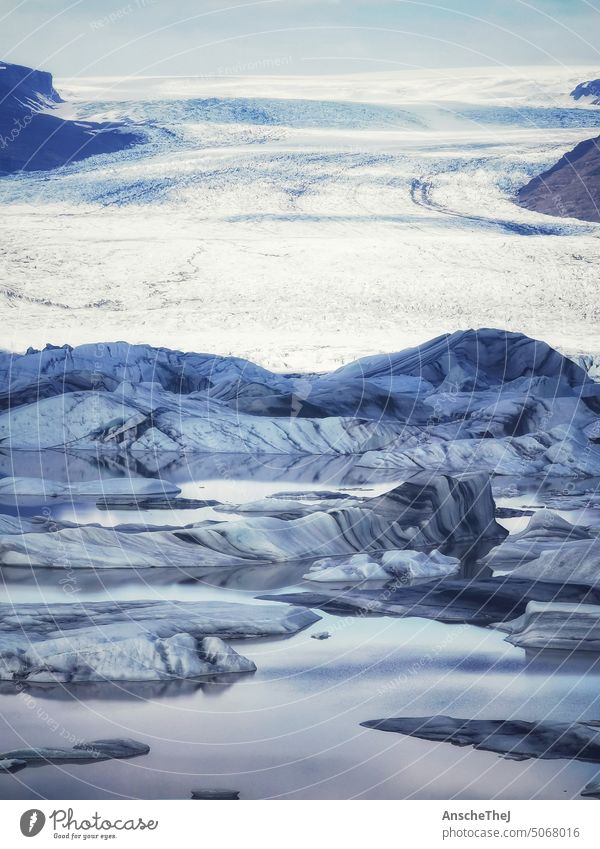 Glacier Sólheimajökull Iceland iceland glacier Egg Time glacial lake Icebergs