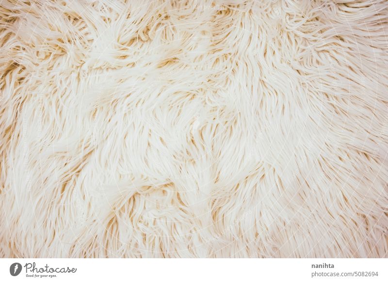 Background Texture White Fibers Artificial Fur White Fluff Soft Stock Photo  - Image of carpet, hair: 210446618
