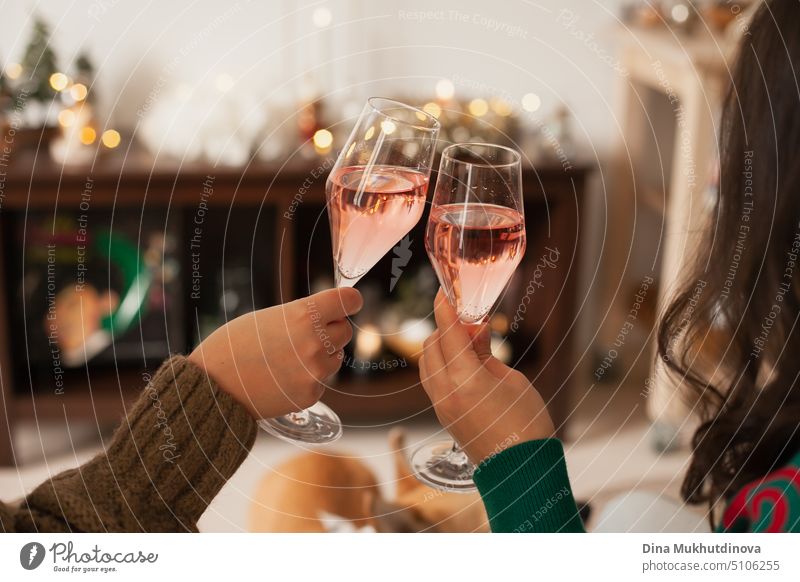 Celebration Toast with Champagne Stock Photo - Image of champagne