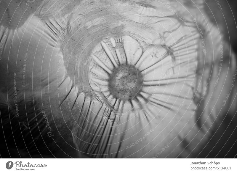 floppy balloon macro pattern black and white Balloon Air Rubber crease Round Pattern texture Black & white photo Slack wrinkled Abstract Deserted Wrinkled