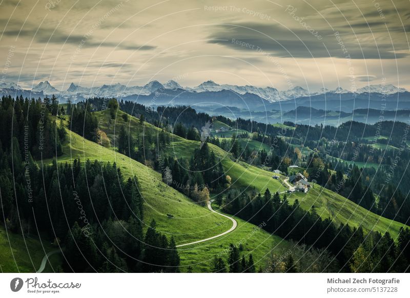 A few autumn impressions during a hike in the Emmental nature sky switzerland landscape outdoor beautiful blue hiking emmental tourist view travel green tourism