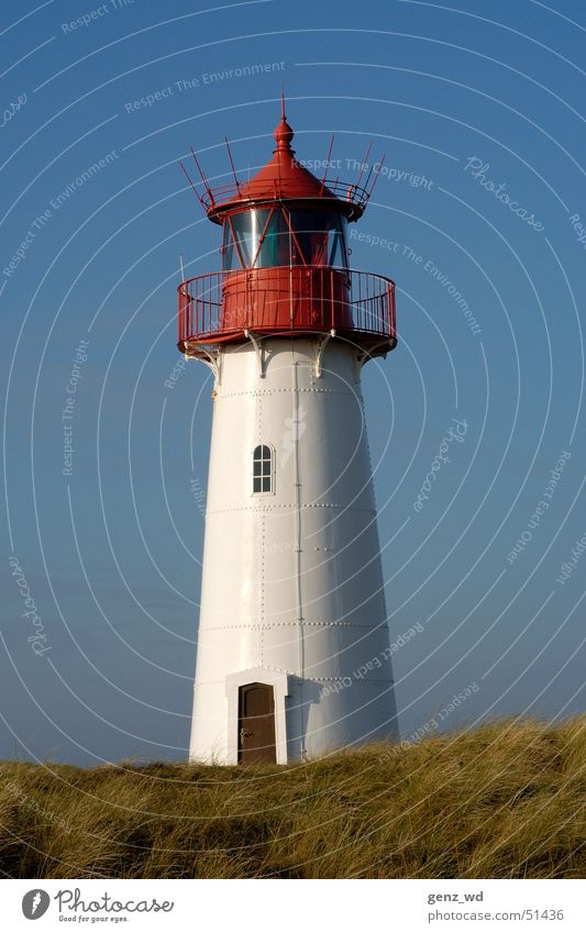 Germany's northernmost lighthouse Schleswig-Holstein Sylt Joint Lighthouse Beacon Astute