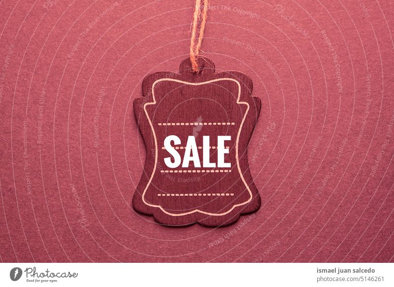 Shopping colorful tag sold background image Vector Image