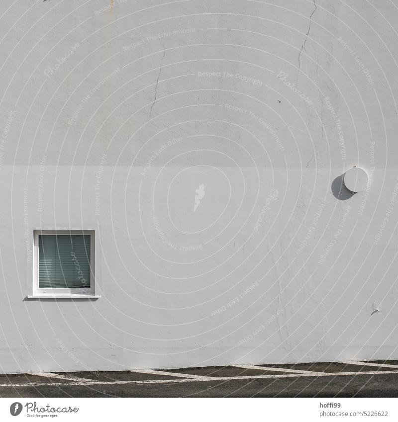 the round leaves the square and goes its own way Abstract Minimalistic Wall (building) Round Sharp-edged Architecture Design Line Structures and shapes Modern