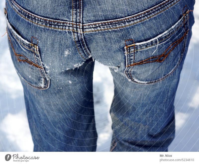 hot pants or booty shorts fashion trend Stock Photo by axelbueckert