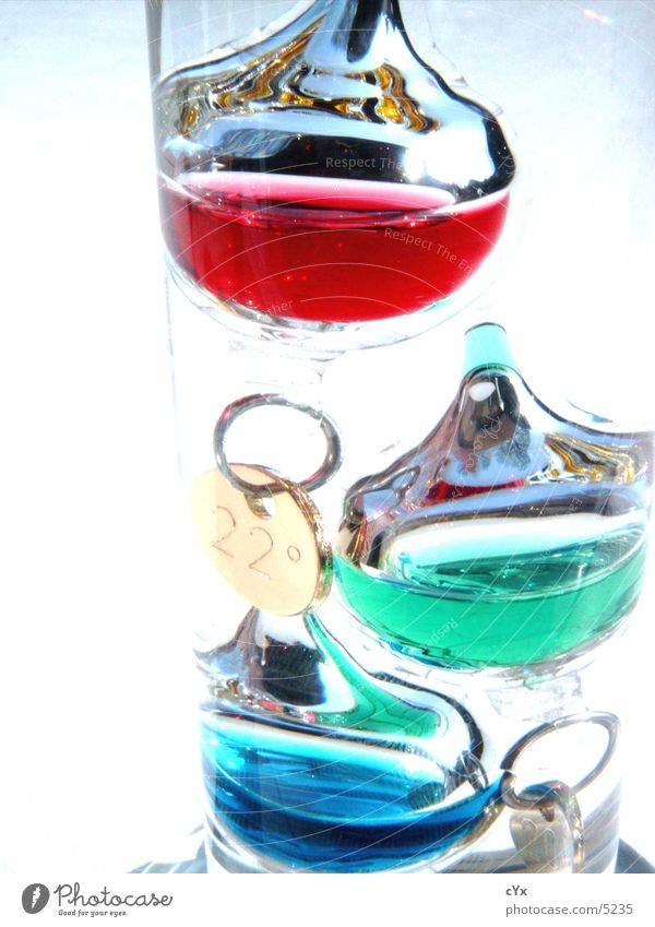 Is it warm? Cold Hot Multicoloured Style Degrees Celsius Things galileo galilei Thermometer Glass Fluid Water Bright