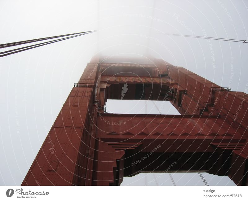 Foggy day in SF Golden Gate Bridge California San Francisco bridge USA