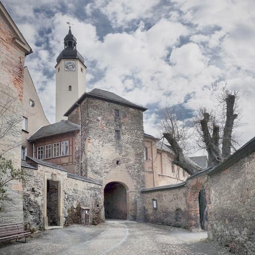 Upper castle Castle Manmade structures Architecture Historic Past Tourist Attraction Facade Wall (barrier) Wall (building) Window Building