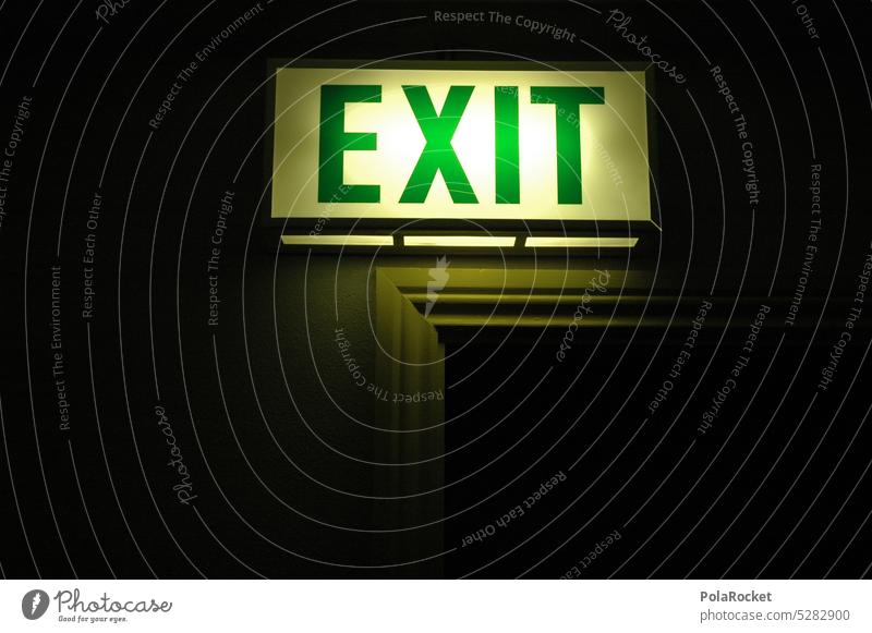 #A0# Flashback EXIT exit exit strategy Way out Prohibition to leave Point of departure Exit door Outgoing inspection Going Bye Goodbye. Emergency exit