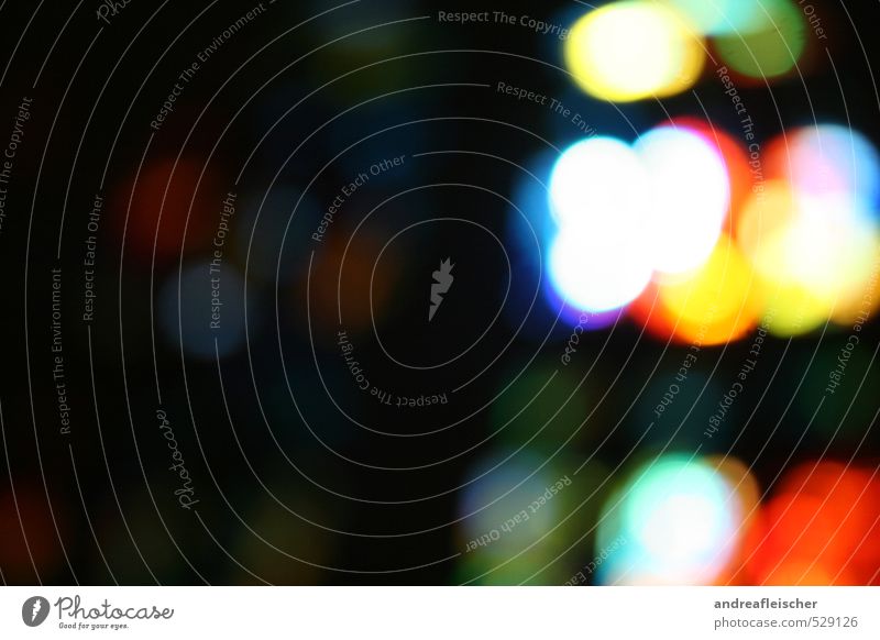 Dance of the light points. Art Emotions Night life Multicoloured Church window Contrast Point of light Red Blue Yellow Green Circle Dream Experimental Deserted