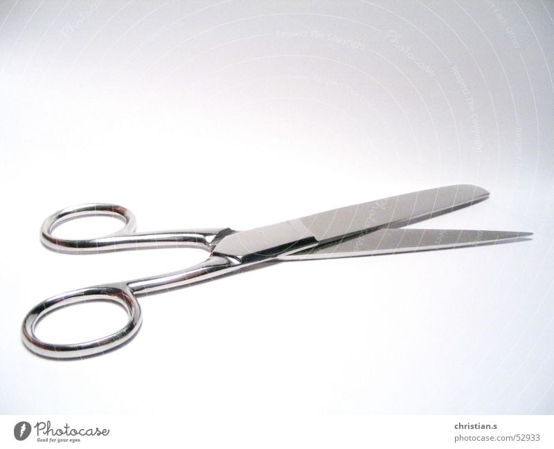 Snip, snip... Tool Craft (trade) Art Arts and crafts  whitebackground cutter Scissors Bright background Metal