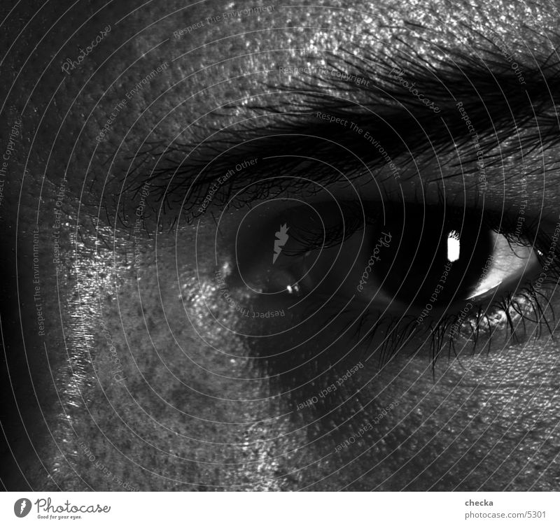 view Earnest Man Eyes Black & white photo Looking haunting