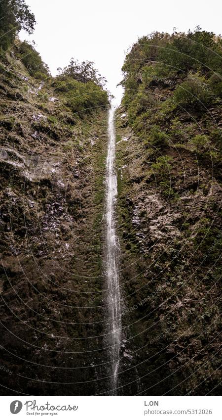 Madeira Island Portugal Hiking along the levadas artificial watercourse Levadas Channel Nature Tourism Europe Portuguese destination vacation Landscape