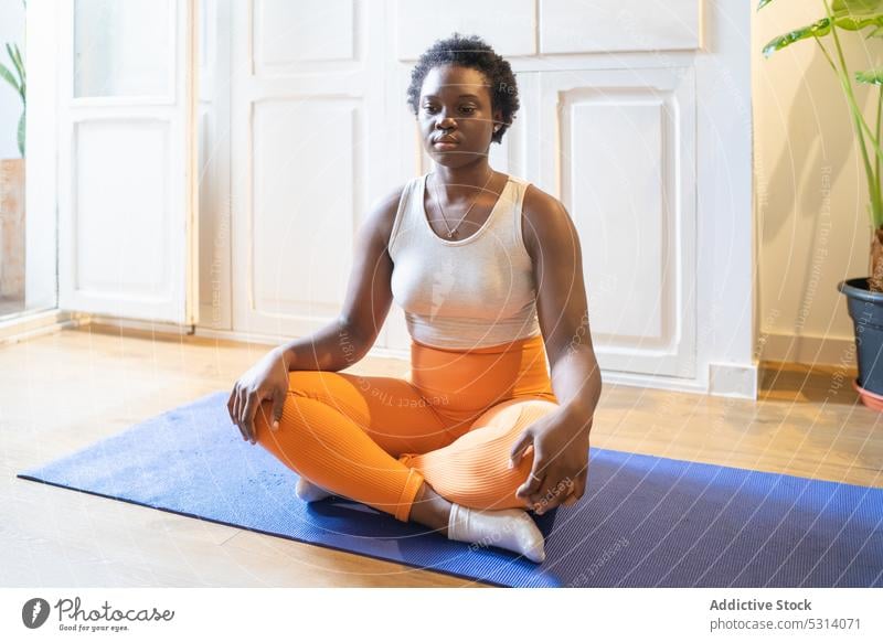 Premium Vector | Women in yoga lotus pose. female practices meditation,  self care and harmony, vector illustration