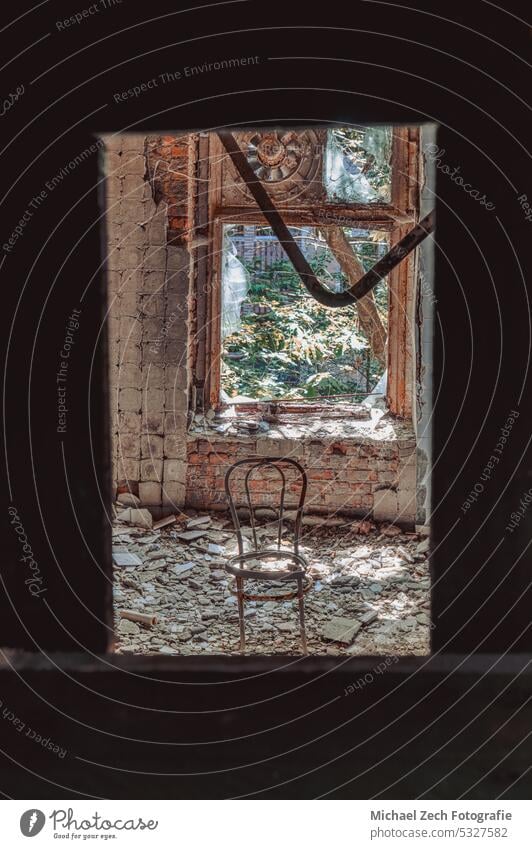 Lost place somewhere in germany old architecture building abandoned lost places broken history factory construction industry background ruin dirt window retro