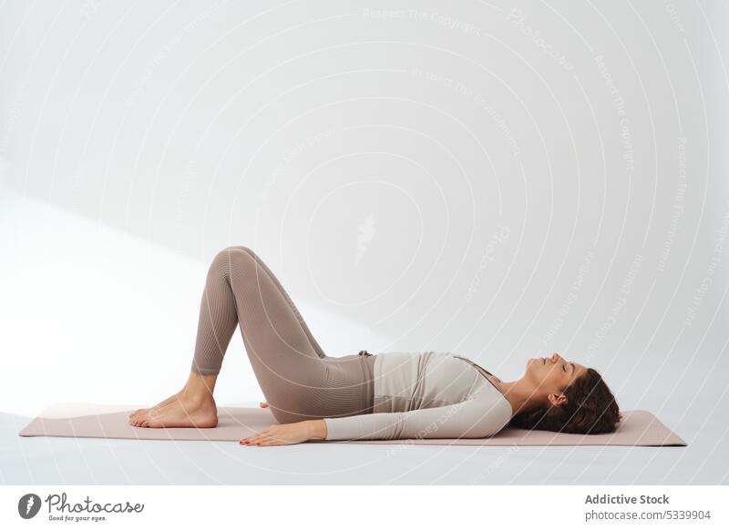 Yoga Woman Royalty-Free Stock Photo