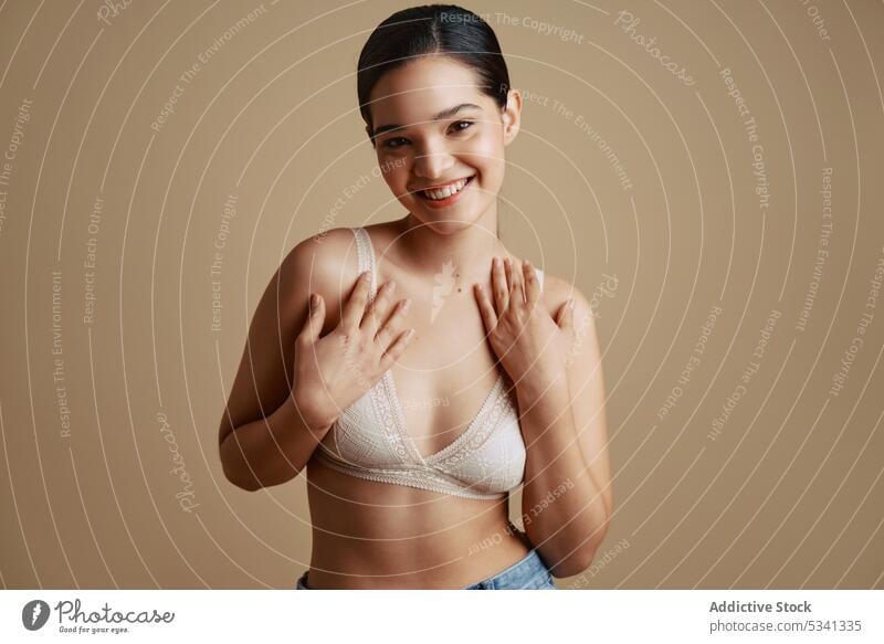 Stylish bra, Stock image