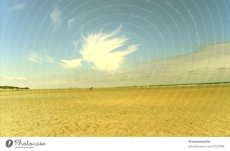 beach cloud Beach Clouds Sky Sand Far-off places Blue heaven cloudy