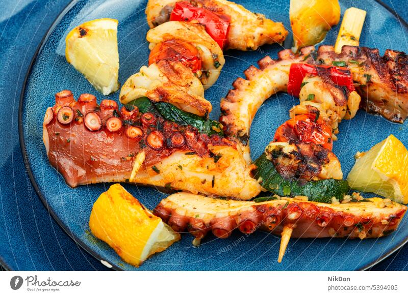 Recipe Octopus Skewers Recipe