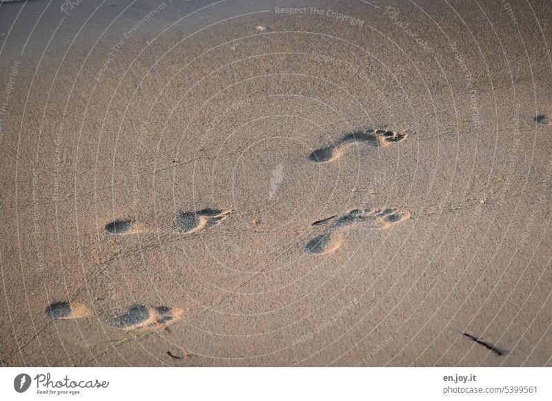 ...and it WAS summer...footprints in the sand Beach Tracks Barefoot Sand Sandy beach Footprint Ocean Vacation & Travel Summer coast Relaxation Summer vacation